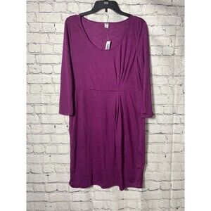 Old Navy Woman’s New 3/4 Sleeve Mini Dress ￼ Size L